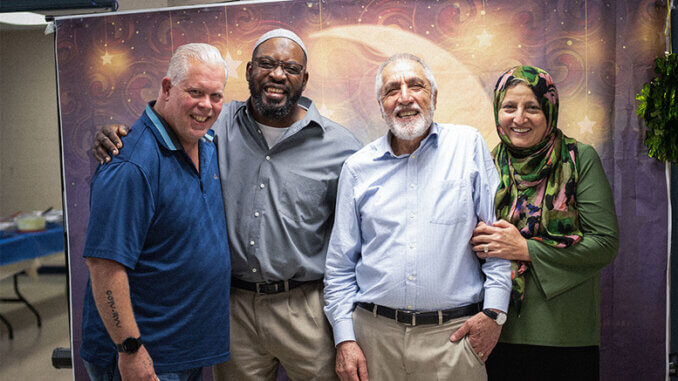 Pictured from L-R: Mac McKinney with Jomo Williams, Saber and Bibi Bahrami, photo by David Herbert. Image courtesy of Smartypants.