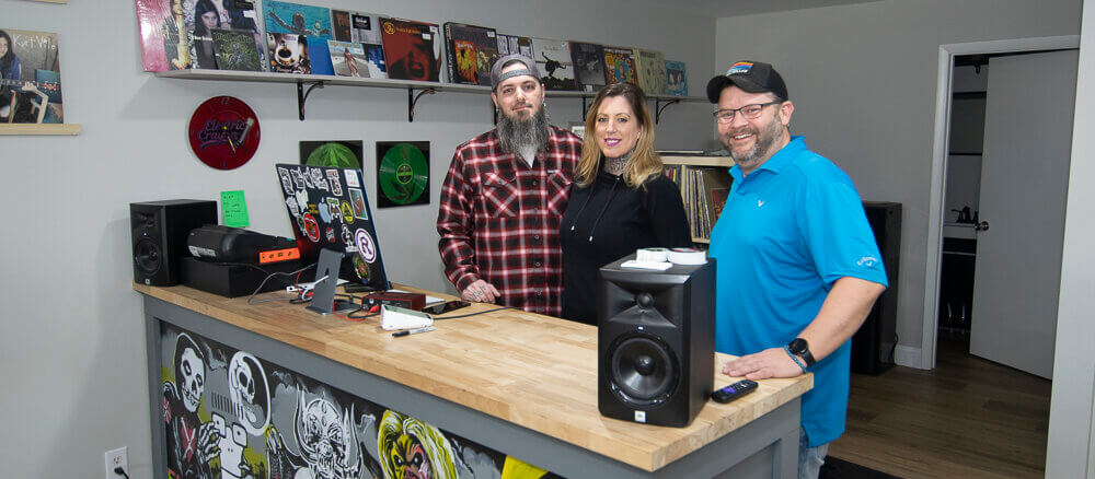 Pictured from L-R: Owners Grant Butler, Jordan Butler and Andy Thorpe. Photo by Mike Rhodes