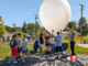 Students from Upland, Indiana, launch a weather balloon during a NearSpace Education event supported by Ball Brothers Foundation, sparking excitement for STEM learning and aerospace careers. Photo provided.
